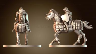 3D модель Ветеран рыцарских рыцарских турниров (STL)
