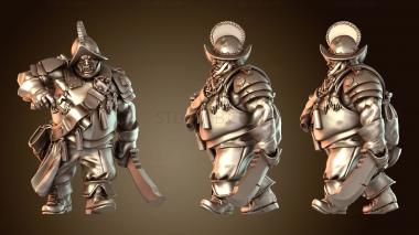 3D модель Кавалерийский всадник (STL)