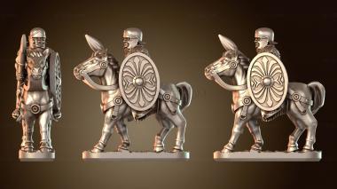 3D модель Воин кавалерии (STL)