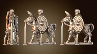 3D модель Кавалерийское знамя (STL)