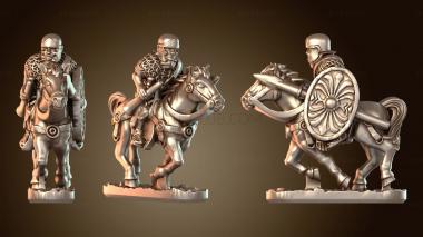 3D модель Cavalry Horses Hgalo Valiant (STL)