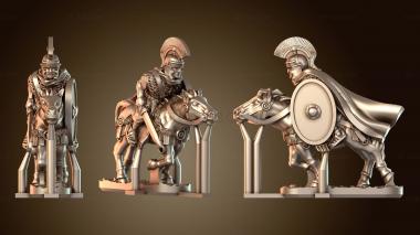 3D модель Командир кавалерийского отряда (STL)
