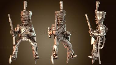 3D модель Элитная рота кавалерийских улан «Доблесть» (STL)