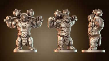 3D модель Двойная булава пещерного тролля (STL)