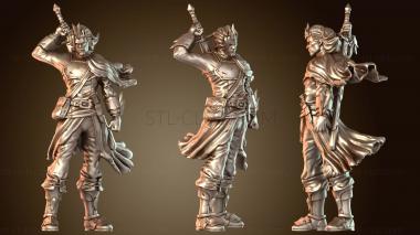3D модель Седрик Лиарель Теневой Клинок (STL)