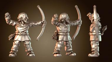 3D модель Кельтский лучник Дельта (STL)