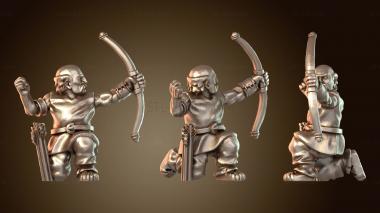 3D модель Кельтский лучник Эхо (STL)