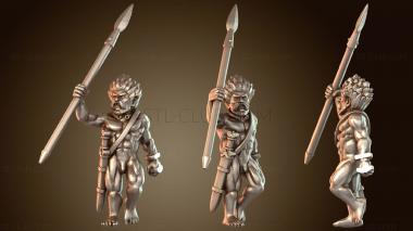 3D модель Кельтский фанатичный воин Ахра (STL)