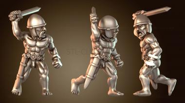 3D модель Кельтский фанатичный воин Чарли (STL)