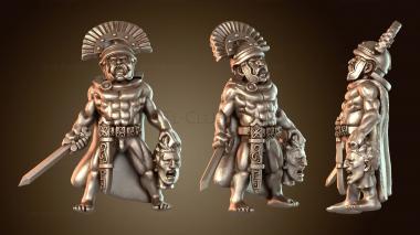 3D модель Кельтский фанатичный воин Эхо (STL)