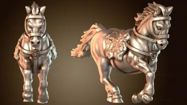 3D модель Кельтская лошадь (STL)