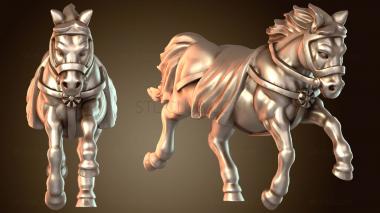 3D модель Кельтская лошадь Альфа (STL)