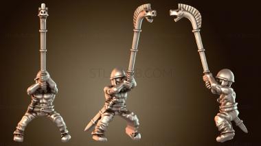 3D модель Музыкант CELTIC RIDERS, ритмичный (STL)