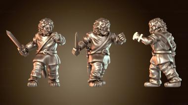 3D модель КЕЛЬТСКАЯ ЭЛИТА ВОИНОВ (STL)