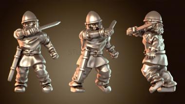 3D модель КЕЛЬТСКИЙ ВОИН КИН (STL)