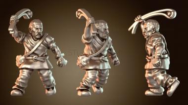 3D модель ТОЧНАЯ ПРЯЖА КЕЛЬТСКОГО ВОИНА (STL)