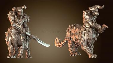 3D модель КЕНТАВР-ЛУЧНИК ЖЕНЩИНА (STL)