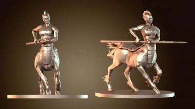 3D модель КЕНТАВР-ВОИН (STL)