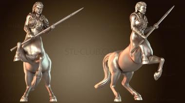 3D модель КЕНТАВР КОПЕЙНИК (STL)