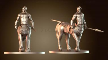 3D модель КЕНТАВР-МУЖЧИНА-БОЕЦ (STL)