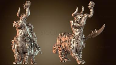 3D модель КЕНТАВР ПОЛОСАТЫЙ МУЗЫКАНТ (STL)