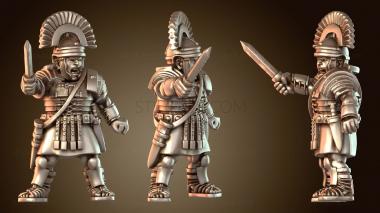 3D модель ЦЕНТУРИОН с топором (STL)