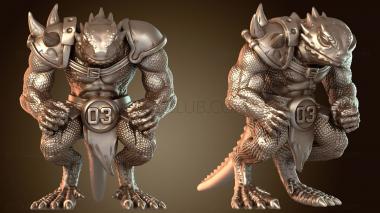 3D модель Цератопс Саурио Гордый (STL)