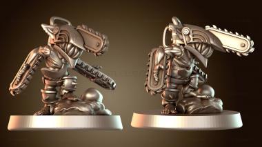 3D модель Бензопила Гоббо Маньяк (STL)