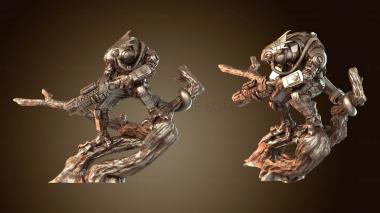 3D модель Хамелеоны неуловимы (STL)