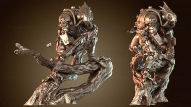 3D модель Хамелеоны Любознательные (STL)