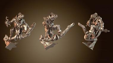3D модель Хамелеоны ночные (STL)