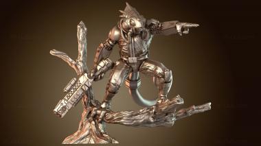 3D модель Хамелеоны Яркие (STL)