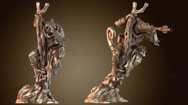 3D модель Хамелеоны бдительны (STL)
