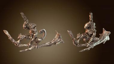 3D модель Хамелеоны молодые (STL)