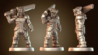 3D модель Чемпион Решительный (STL)