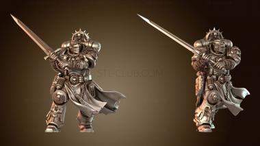 3D модель Чемпион Храбрый (STL)