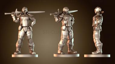 3D модель Чемпион Могучий (STL)