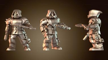 3D модель Хаос Полурослик Резчик Маньяк (STL)