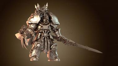 3D модель Хаос Хоррор Розовый (STL)
