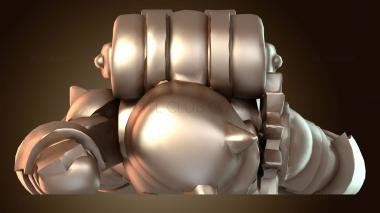 3D модель Лидер Хаоса Командующий (STL)