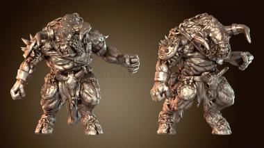 3D модель Хаос Мод Минотавр Брутиш (STL)