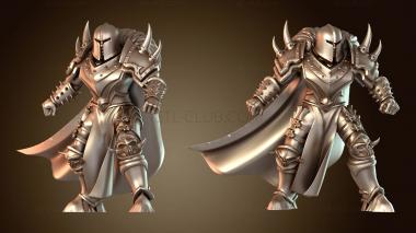 3D модель Хаос Мод Воин Поврежден (STL)