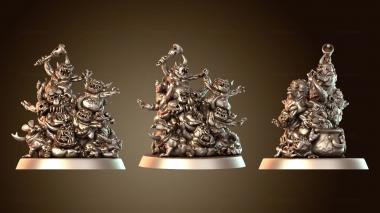 3D модель Хаос Чума Заражённый Sw (STL)