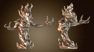 3D модель Хаос Пиро Демон Огненный (STL)