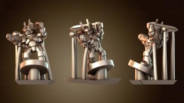 3D модель Сержант Мстительный из Космических Десантников Хаоса NL (STL)