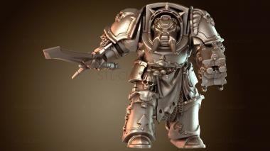 3D модель Хаотический Истребитель Безжалостный (STL)