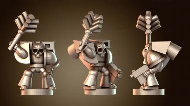 3D модель Прыжковый ранец капеллана-космодесантника (STL)