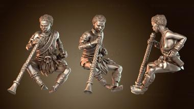 3D модель Глава Всадник на верблюде Решительный (STL)