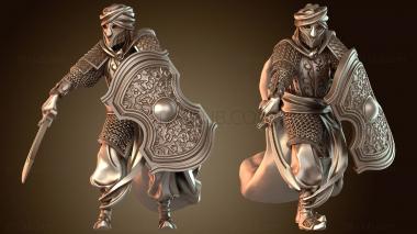 3D модель Глава Восточного Мечника Защиты (STL)