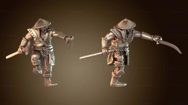3D модель Глава Пират, скрывающийся (STL)